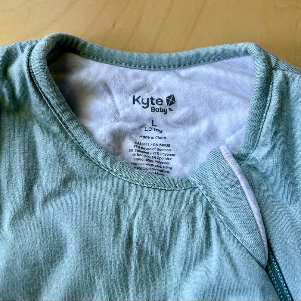 Kyte Baby Sleep Sack, Large 1 TOG Seafoam